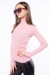 Гольф женский базовый 162P046 светло-розовый