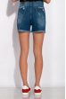Женские джинсовые шорты 120PEL046-2 светло-синий