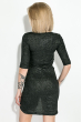 Платье женское с люрексом, вечернее  64PD309-2 черный люрикс