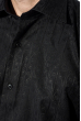 Рубашка мужская цветочный, фактурный принт 50PD30401 черный