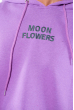 Туника на флисе Moon flowers 32P0488 лавандовый