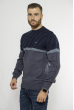 Стильный мужской свитер 85F057 чернильно-сизый