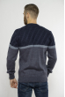Стильный мужской свитер 85F057 чернильно-сизый