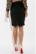 Костюм женский (блузка, юбка) классический 95P8031 латте-черный