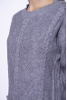 Теплый женский костюм 120PSKL7003 серый