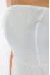 Платье женское, однотонное с воланами  69P1082 белый