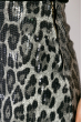 Юбка женская с леопардовым принтом  19PL170-1 серый принт