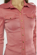 Рубашка женская 118P386 малиновый