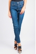 Джинсы укороченные женские 08PG028 синий
