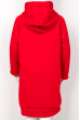 Платье на флисе 120PU011 junior красный
