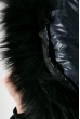 Пальто женское зимнее, стильный крой 69PD1057 темно-синий