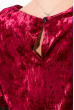 Платье женское, бархатное  64PD232-1 бордо