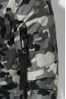 Парка мужская в стиле милитари с капюшоном 180V001-1 серо-песочный