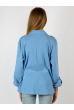Рубашка женская 257P013 голубой