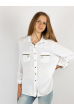 Рубашка женская 257P013 белый