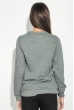 Джемпер женский с крупным рисунком 85F029 серый