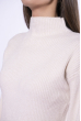 Стильный женский свитер 153P8512 песочный