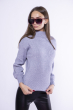 Стильный женский свитер 153P8512 серый