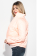 Куртка женская однотонная, с карманами 72PD153 персиковый
