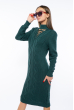Платье вязаное 120PRZGR767-1 зеленый