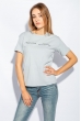 Футболка женская светлые оттенки 794K002-2 серый Футболка женская светлые оттенки 794K002-2 серый