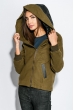 Куртка женская мягкая, демисезонная 678K002 хаки