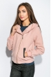 Куртка женская мягкая, демисезонная 678K002 персиковый