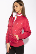 Куртка женская 146P2066-1 на флисе бордо