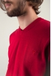 Свитер мужской тонкий №243KF001 красный