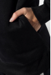 Джемпер женский теплый, с карманами 205V001-1 черный