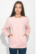 Джемпер женский теплый, с карманами 205V001-1 светло-розовый