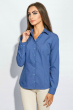 Рубашка женская базовая 392F004 синий