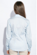 Рубашка женская базовая 392F004 голубой