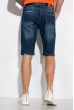 Потертые джинсовые шорты 148P7000-2 синий