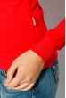 Джемпер женский универсальный 966K001-1 красный