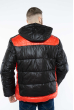 Куртка 157P13052-1 черно-красный