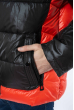 Куртка 157P13052-1 черно-красный