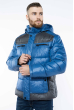 Куртка 157P13052-1 сине-серый