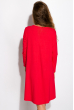 Платье-туника с круглым вырезом 317F054 малиновый