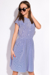 Легкое летнее платье 120PALL1110 сине-белый