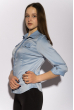Рубашка женская 118P063 голубой