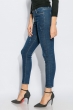 Джинсы женские однотонные 915K002-1 синий