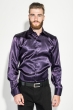 Рубашка мужская шелковая 50PD0090 темно-сиреневый