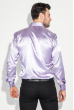 Рубашка мужская шелковая 50PD0090 фиолетовый