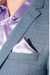 Рубашка мужская шелковая 50PD0090 светло-фиолетовый