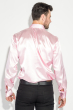 Рубашка мужская шелковая 50PD0090 розовый