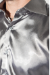 Рубашка мужская шелковая 50PD0090 серый