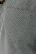 Туника женская, имитация рубашки  64PD2871 серый в точку
