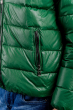 Куртка мужская спортивная, пуховик №249KF001 зеленый