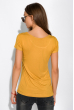 Базовая женская футболка 434V004-3 горчичный